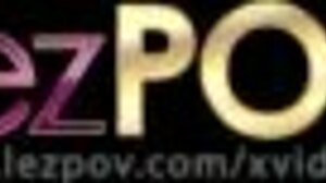 natural titty lesbians are finger fucking each other wildly while kissing passionately on that cozy brown couch