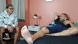 Called a prostitute to show my virgin son how to fuck milf ass and pussy