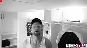 Shy Blonde Teen With Big Tits Gets Licked And Fucked Hard By Lucky Guy In Locker Room