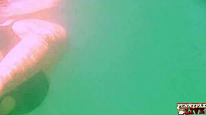 Penny Pax dives into underwater pussy masturbation scenes getting horny with blonde big tits teasing