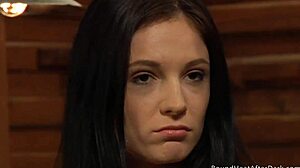 Busty Big Natural Tits Lesbian Slave Hints At Masturbating With Bound Mistress In Femdom Domination