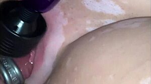 Multiple orgasms from cock fucking pussy and tits naked