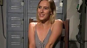 so this blonde bimbo ends up bound and dominated in wild bdsm session with maledom action