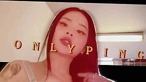 Deadpool fan plays solo game with double penetration toys leading to intense squirting orgasm