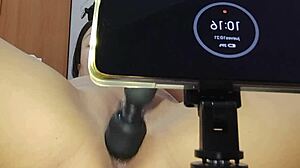 Watch Me Get Excited And Masturbate Hard! I Squirt Pissing With Dildo In Homemade POV Until Full Cum Creampie Orgasms!