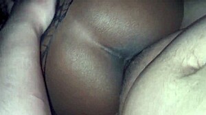 Oh man, that ebony girl bent over taking my big cock doggystyle until creampie.