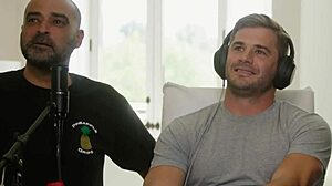 Delectable brunette Chanel Camryn enjoys thrilling moments with her blind date Nathan Bronson in various positions.