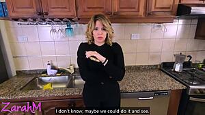 Insisting on Intimate Encounter with Stepmother Leading to Internal Release in Her Rear