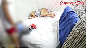 Hey, ready to see this big ass latina model pose naked backstage then fuck the photographer hard?