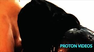 Cibele Pacheco bareback fucking with the tailor in Brazilian doggystyle blowjob and bent over ass action part 1.