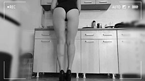 hey, check this housewife getting fucked in the kitchen on hidden cam, so hot