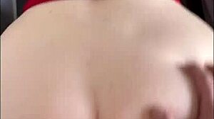 hot teen with huge natural tits completes fun tinder date on day one outdoors