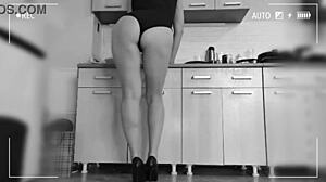 hey, check this housewife getting fucked in the kitchen on hidden cam, so hot
