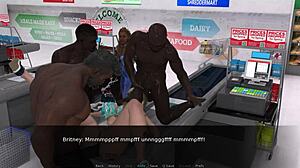 Corlan, how do you play holes in this BBC hotwife story?