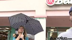 Check out this interracial sex video with a busty milf getting wet and sloppy