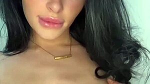 I feel so horny as an American exchange student during solo play with toys leading to squirting orgasm in college webcam reality