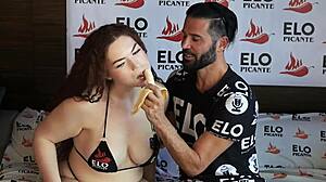 Curvy and Cute Brina Scarlett Accepts Challenges in the Spicy Room with Detailed Fat Action Scenes