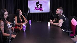 duas morenas tiram a roupa dele após falar que fica com mais tesão quando chega das gravações as formas de agradar as mulheres e as dicas de um sexo oral perfeito - kylian cria sheer red.