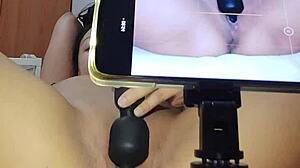 Watch Me Get Excited And Masturbate Hard! I Squirt Pissing With Dildo In Homemade POV Until Full Cum Creampie Orgasms!