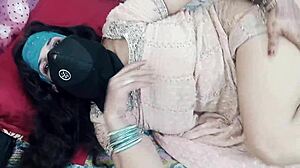 Desi bhabhi enjoys big ass anal fuck with dirty talk in homemade bareback session.