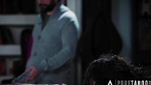 pure taboo shows cunning homeless victoria voxxx tricking married man into cheating with deepthroat blowjob and shaved pussy licking for the life she desires in part 1