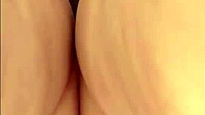 following mature milf in street with skirt and thong for big ass view