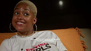 hey, let's chat about this interview with vicky menage, she's so cute