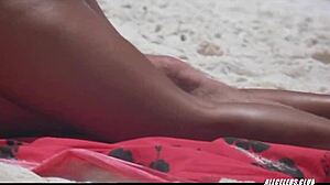 dialogic: manuia taie shows off her small tits and gives a handjob with banana in this retro celebrity nude scene