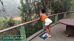 Deep Emotions As Pretinha Gostosa Submits To Big Cock Blowjob And Deepthroat