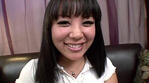 Chatting about that time with an asian curvy girl