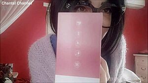 Chantal explores her first time with new sex toy leading to huge squirting orgasm in solo masturbation session