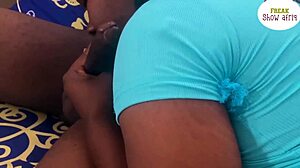 Why did my big ass girlfriend visit and tempt me so much? Her ebony curves in doggystyle were irresistible.