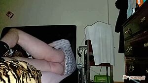 Angolan Stepsister Gets Pounded by Huge White Cock in Hot Pussy