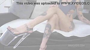 brazilian alt cutie queen kimi experiences first double anal penetration with bbc monster cocks