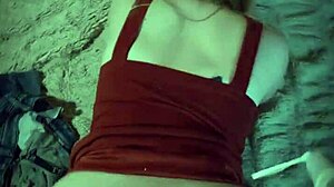 Fucked the birthday girl hard at the party near all the guests