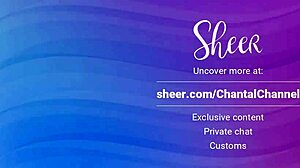 Chantal explores her first time with new sex toy leading to huge squirting orgasm in solo masturbation session