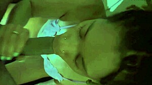 just gagging on my friend's huge black cock in this homemade pov clip