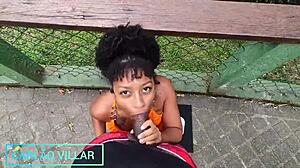 Deep Emotions As Pretinha Gostosa Submits To Big Cock Blowjob And Deepthroat