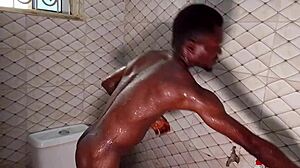 I never expected that bubble bum ebony to get banged so hard in this full oiled video.