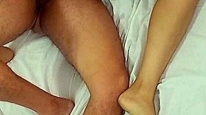 Hey, I couldn't hold back and came inside my skinny brazilian cousin during our homemade couple session 😈.