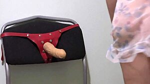 Anal penetration and beautiful ass of a hot milf amateur