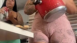 I show you the most swollen pussy you've ever seen as bbw exhibitionist