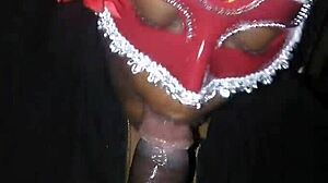 Why Twerk That Big Ass While Sucking Monster Big Black Cock In Sloppy Deepthroat Game?