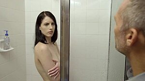 Exclamatory-Raw Spanking Alex Harpers Ass with Orgasmic Blowjob and Deepthroat Action!