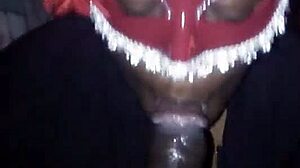 Why Twerk That Big Ass While Sucking Monster Big Black Cock In Sloppy Deepthroat Game?