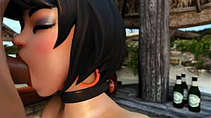Narrative Evie appears in this Fortnite-themed porn compilation with various scenes.