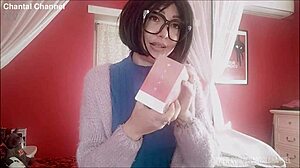 Chantal explores her first time with new sex toy leading to huge squirting orgasm in solo masturbation session