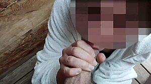 Dick Flash - I Pull Out My Cock In Front Of My Teacher In The Public Sauna And She Helps Me Cum - Risk Of Getting Caught - Misscreamy