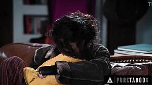 pure taboo shows cunning homeless victoria voxxx tricking married man into cheating with deepthroat blowjob and shaved pussy licking for the life she desires in part 1