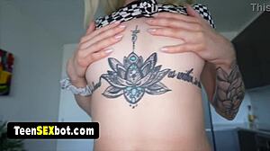 Conversational-Emoji My tattooed gf loves getting fucked on camera, no complaints here! 😏📹